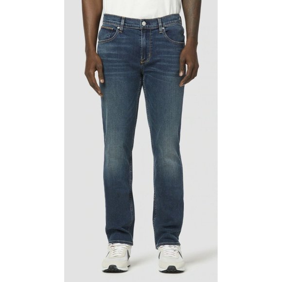Hudson Jeans Men’s NWT $185 Blake Slim Straight Zip Fly Med Wash Philip … - Picture 1 of 11